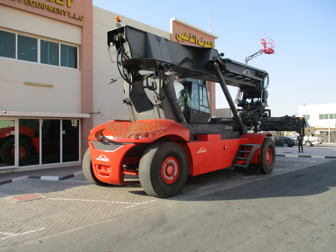 LINDE C4531TL Reach Stacker - Reach stacker: picture 4 LINDE C4531TL Reach Stacker - Reach stacker: picture 4