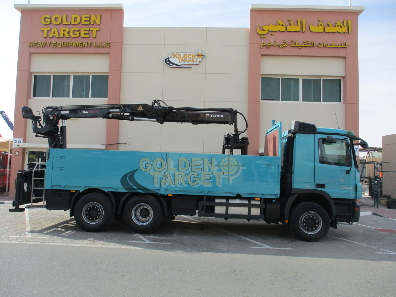 Mercedes-Benz Actros 2641 - Dropside/ Flatbed truck, Crane truck: picture 5 Mercedes-Benz Actros 2641 - Dropside/ Flatbed truck, Crane truck: picture 5