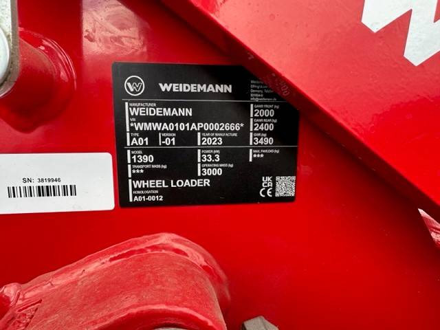 Wheel loader Weidemann 1390: picture 13