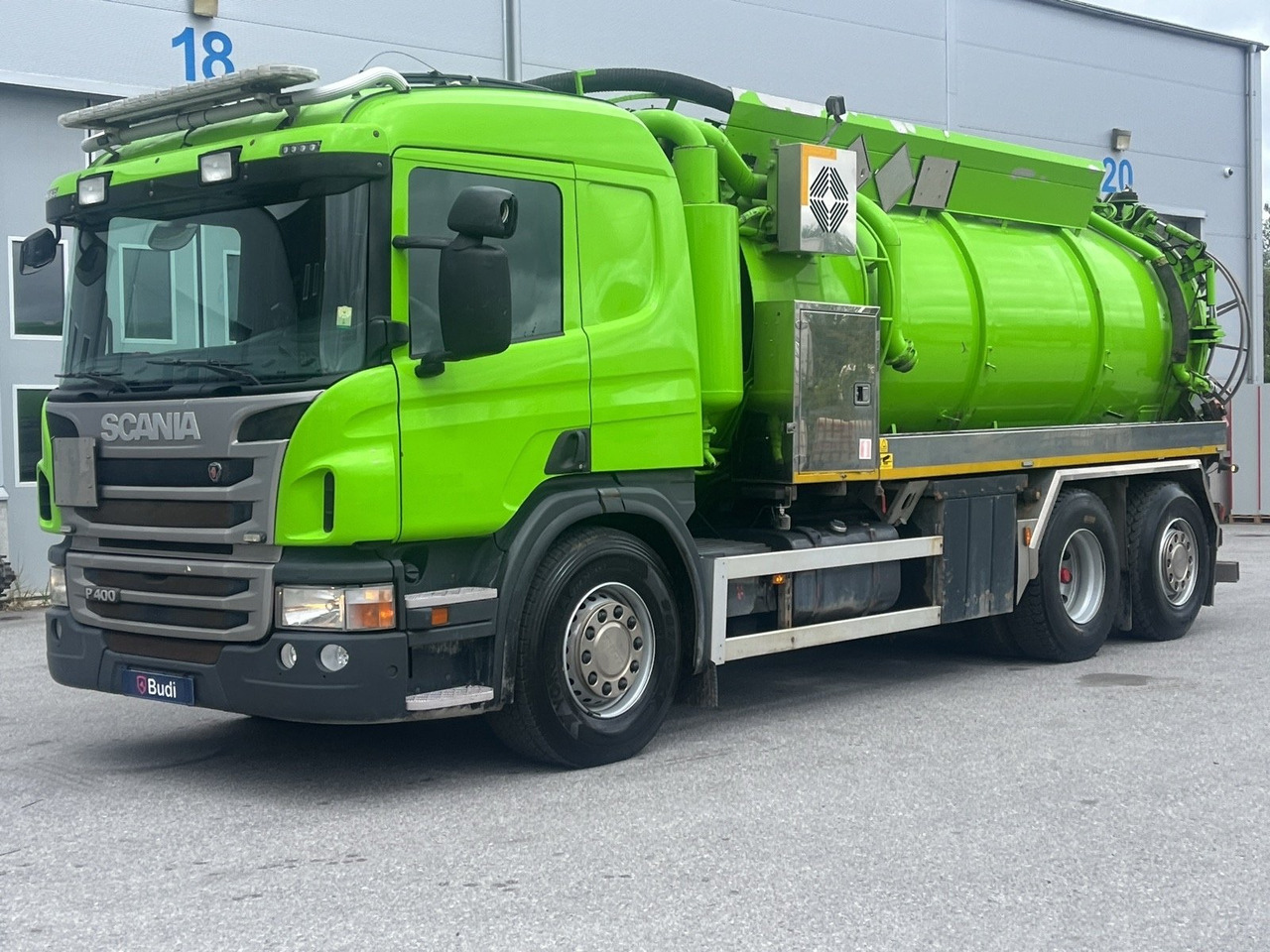 Slamsugare Scania P400 6X2-4 -2012 | Korp & Son | ADR - Vacuum truck: picture 1 Slamsugare Scania P400 6X2-4 -2012 | Korp & Son | ADR - Vacuum truck: picture 1