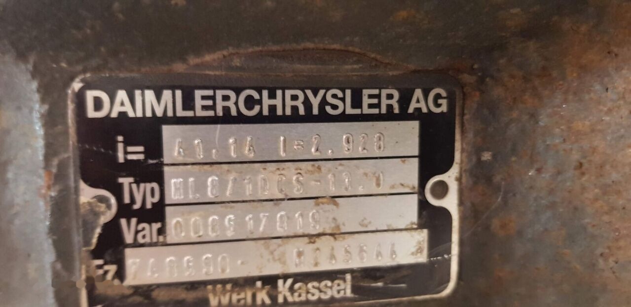 Mercedes-Benz ACTROS MB2 - Differential gear for Truck: picture 5 Mercedes-Benz ACTROS MB2 - Differential gear for Truck: picture 5