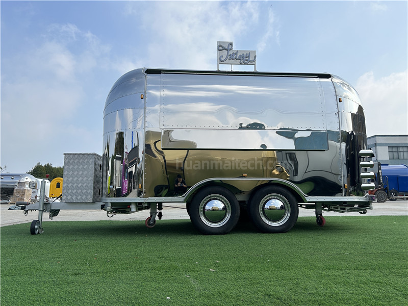 HUANMAI Burger Food Truck Beverage Food Trailer - Vending trailer: picture 2 HUANMAI Burger Food Truck Beverage Food Trailer - Vending trailer: picture 2