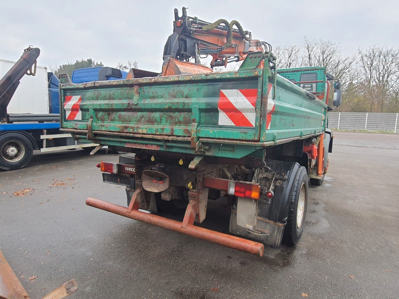 Iveco ML140E18 Dreiseitenkipper 4x4 mit Kran+Greifere - Tipper: picture 4 Iveco ML140E18 Dreiseitenkipper 4x4 mit Kran+Greifere - Tipper: picture 4