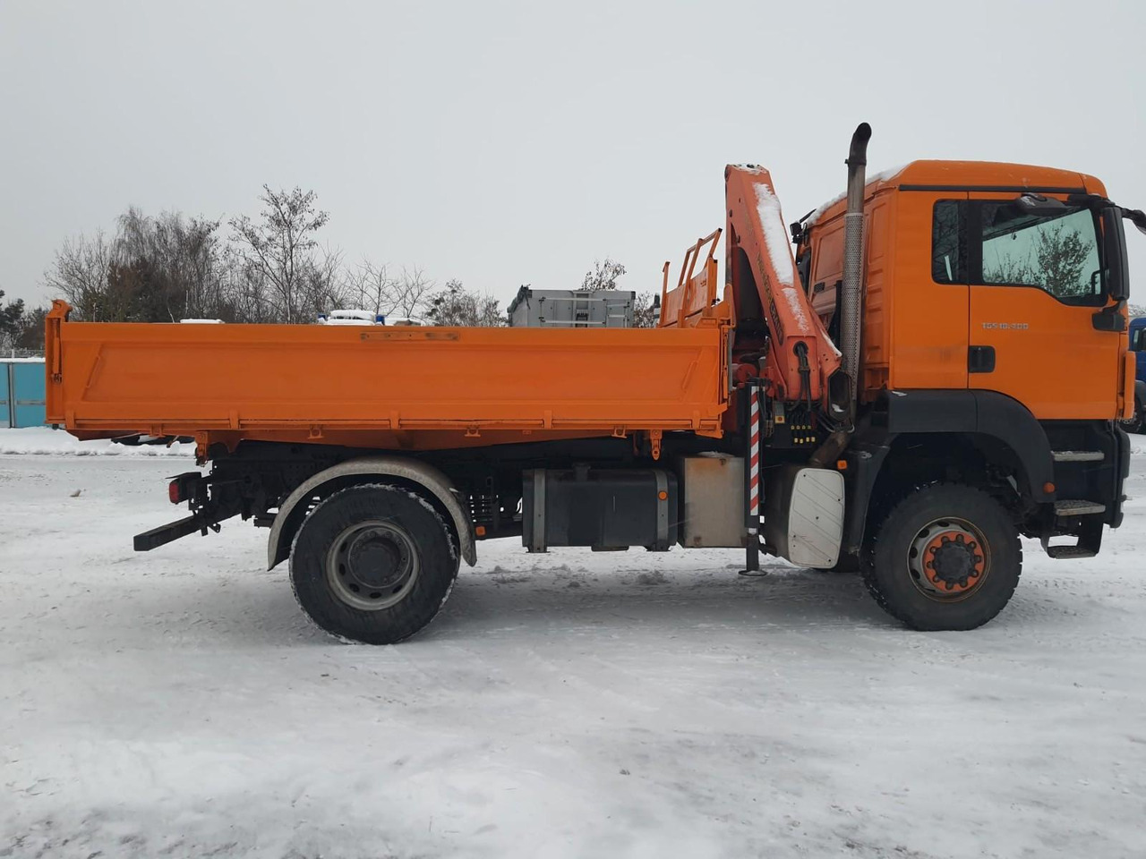 MAN TGS 18.400 4x4 mit Palfinger Kran - Tipper: picture 3 MAN TGS 18.400 4x4 mit Palfinger Kran - Tipper: picture 3
