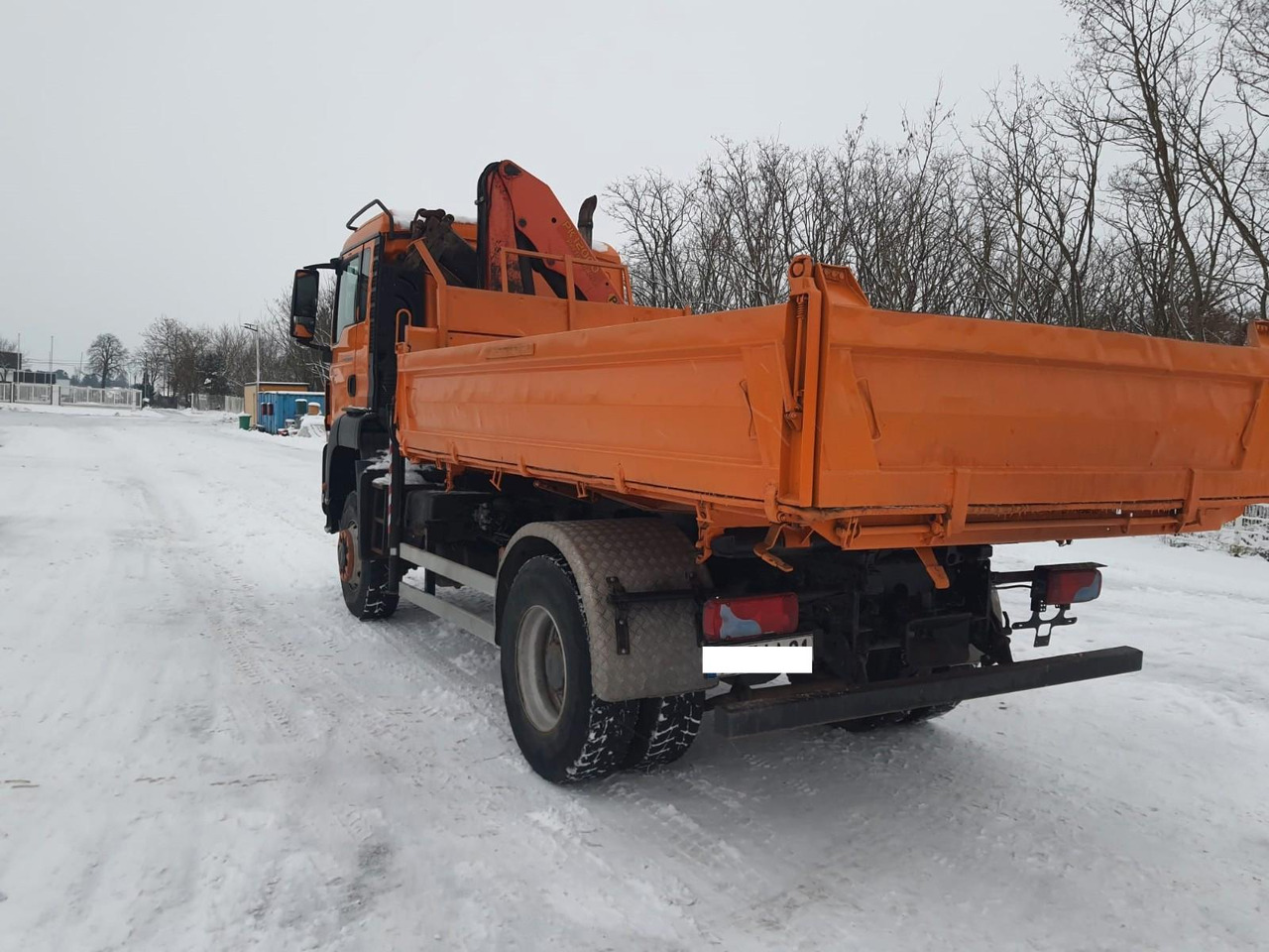 MAN TGS 18.400 4x4 mit Palfinger Kran - Tipper: picture 2 MAN TGS 18.400 4x4 mit Palfinger Kran - Tipper: picture 2