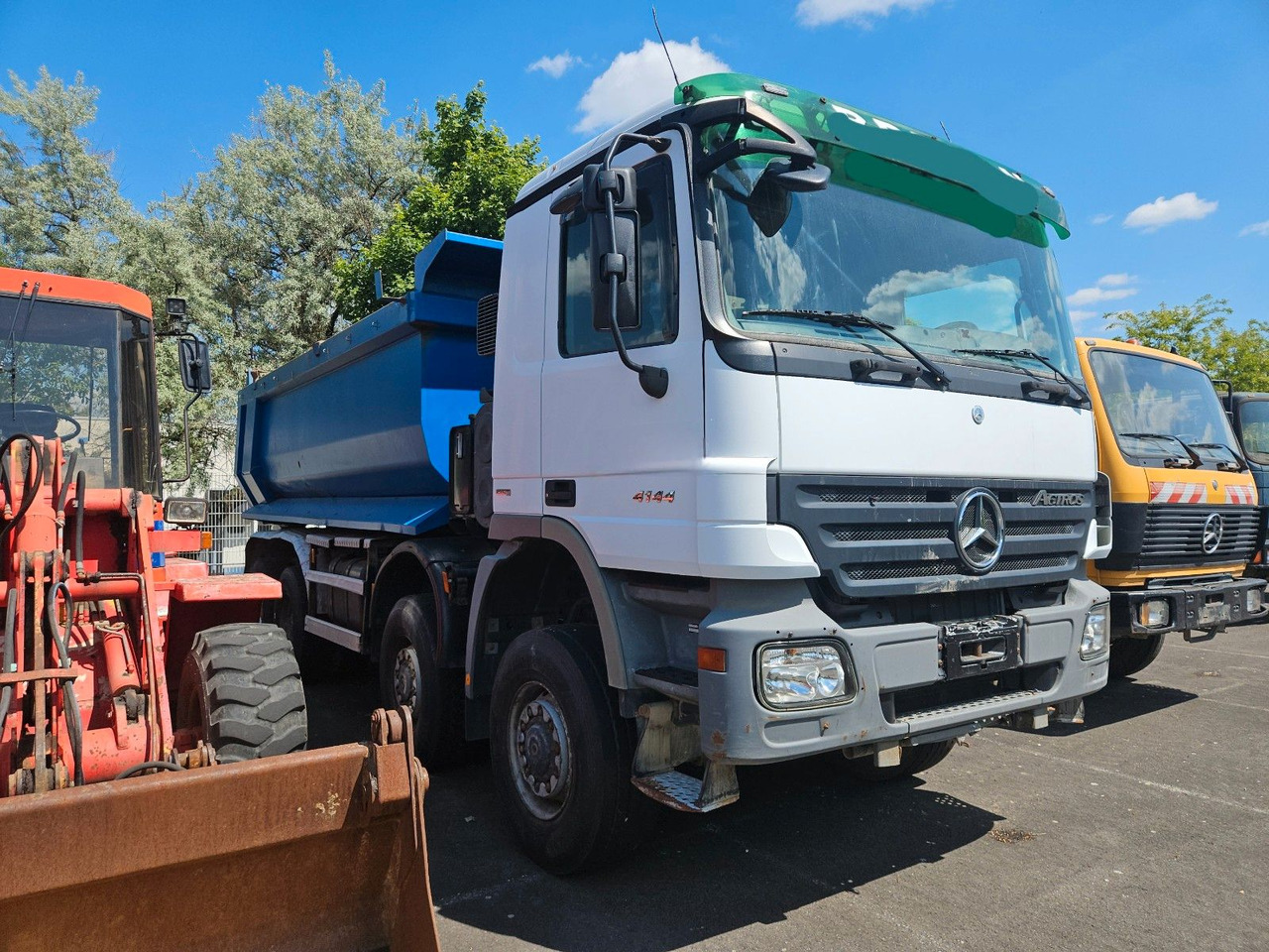 Mercedes-Benz Actros 4144 8x8 Hinterkipper - Tipper: picture 2 Mercedes-Benz Actros 4144 8x8 Hinterkipper - Tipper: picture 2