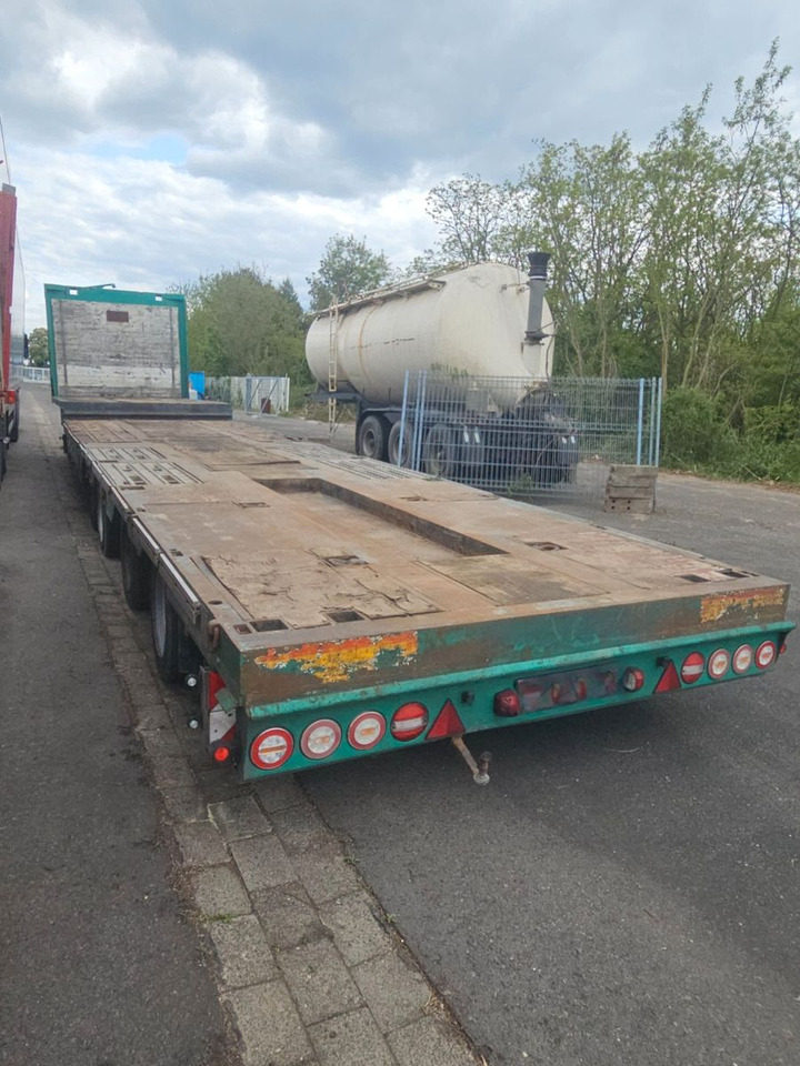 Meusburger MPG-4 Tieflader mit Radmulden 39.5t - Low loader semi-trailer: picture 3 Meusburger MPG-4 Tieflader mit Radmulden 39.5t - Low loader semi-trailer: picture 3