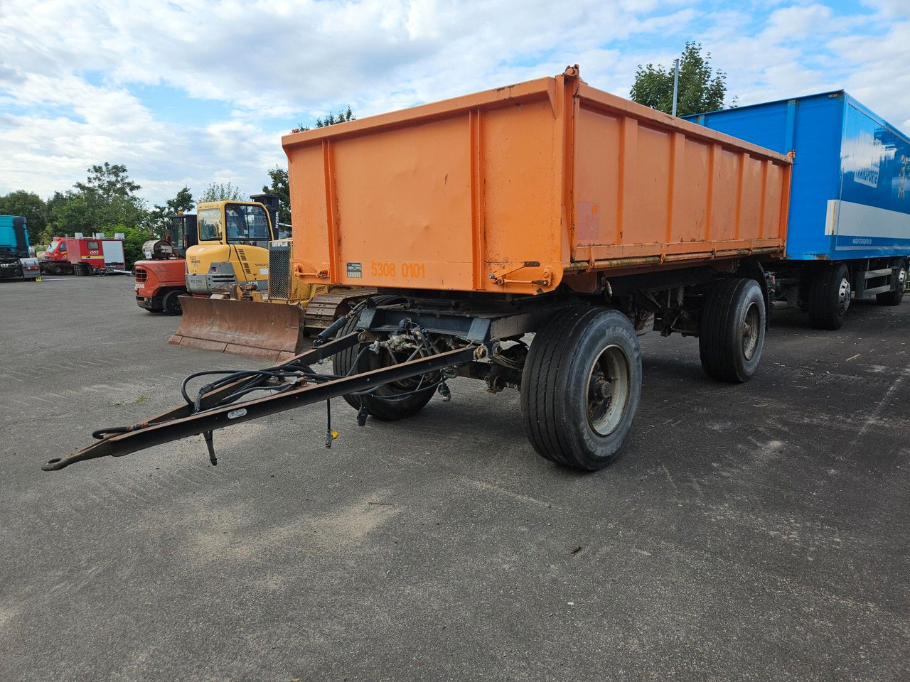 Tebbe ZK 180 Kippanhänger - Tipper trailer: picture 4 Tebbe ZK 180 Kippanhänger - Tipper trailer: picture 4