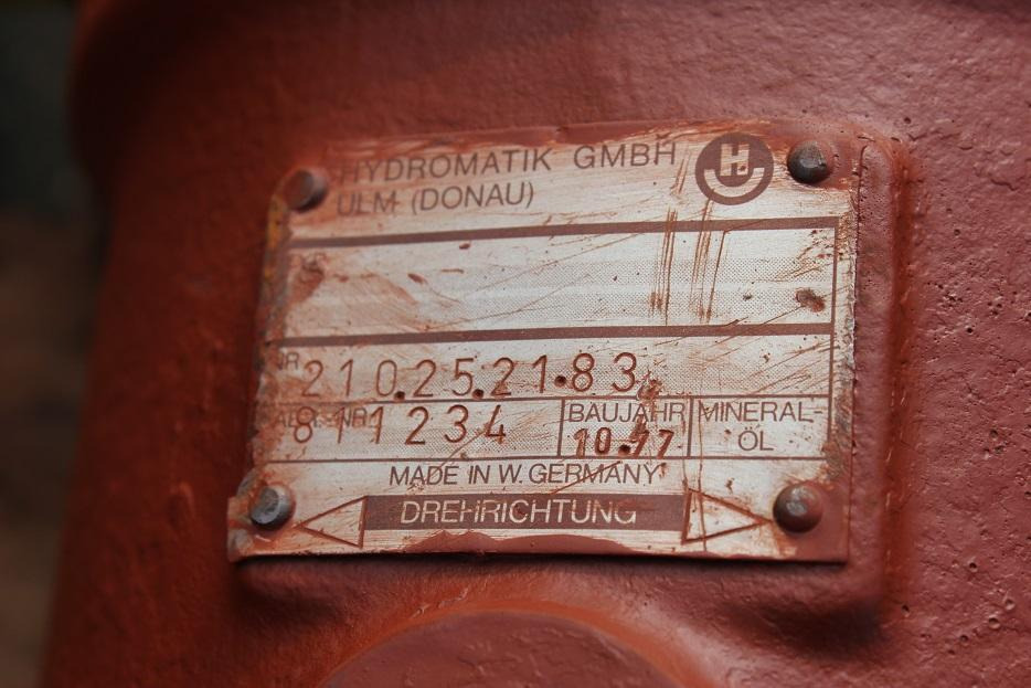 Hydromatik 210.25.21.83 - Final drive for Construction machinery: picture 4 Hydromatik 210.25.21.83 - Final drive for Construction machinery: picture 4