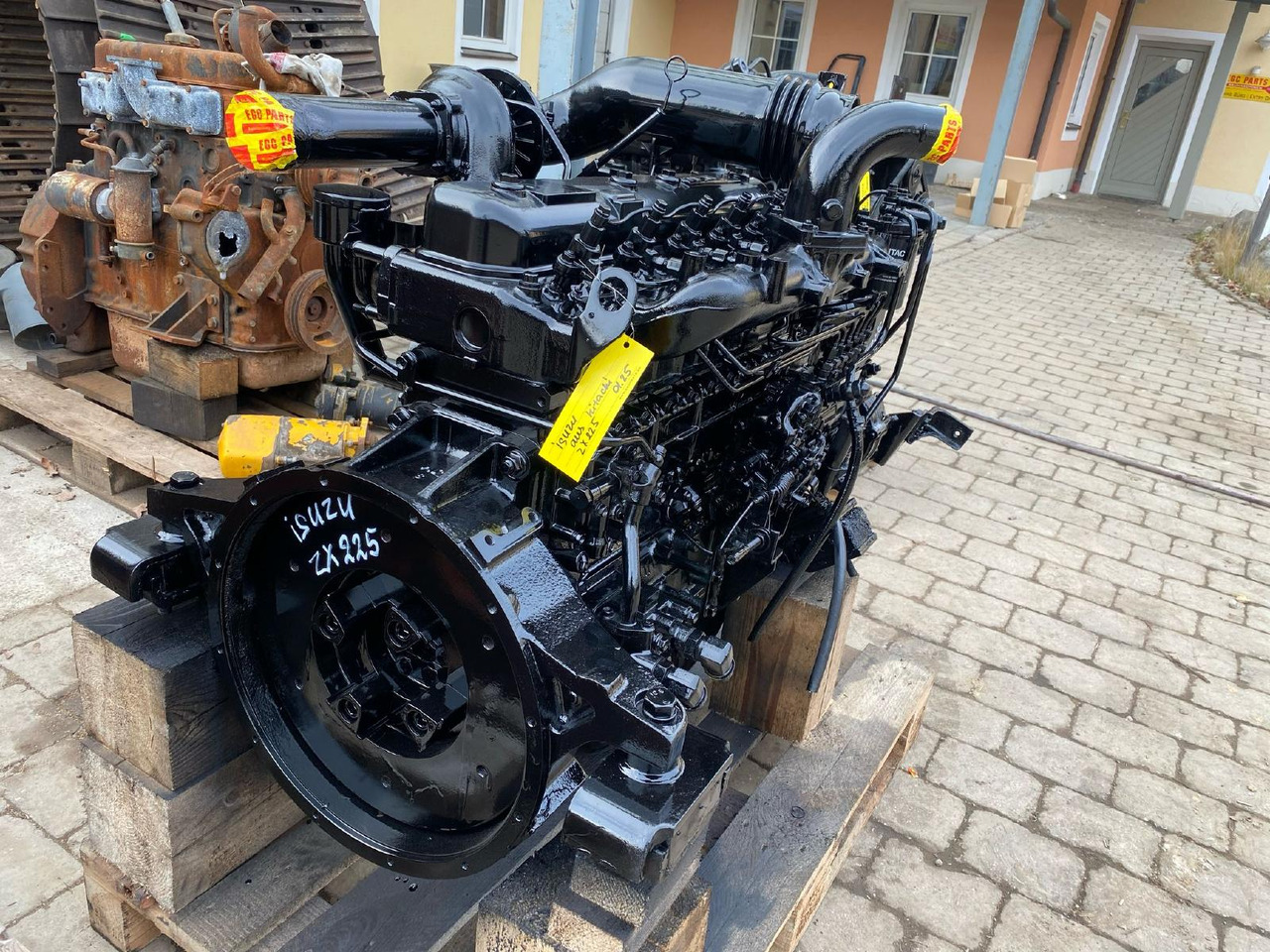 Isuzu aus ZX 225 - Engine for Construction machinery: picture 2 Isuzu aus ZX 225 - Engine for Construction machinery: picture 2