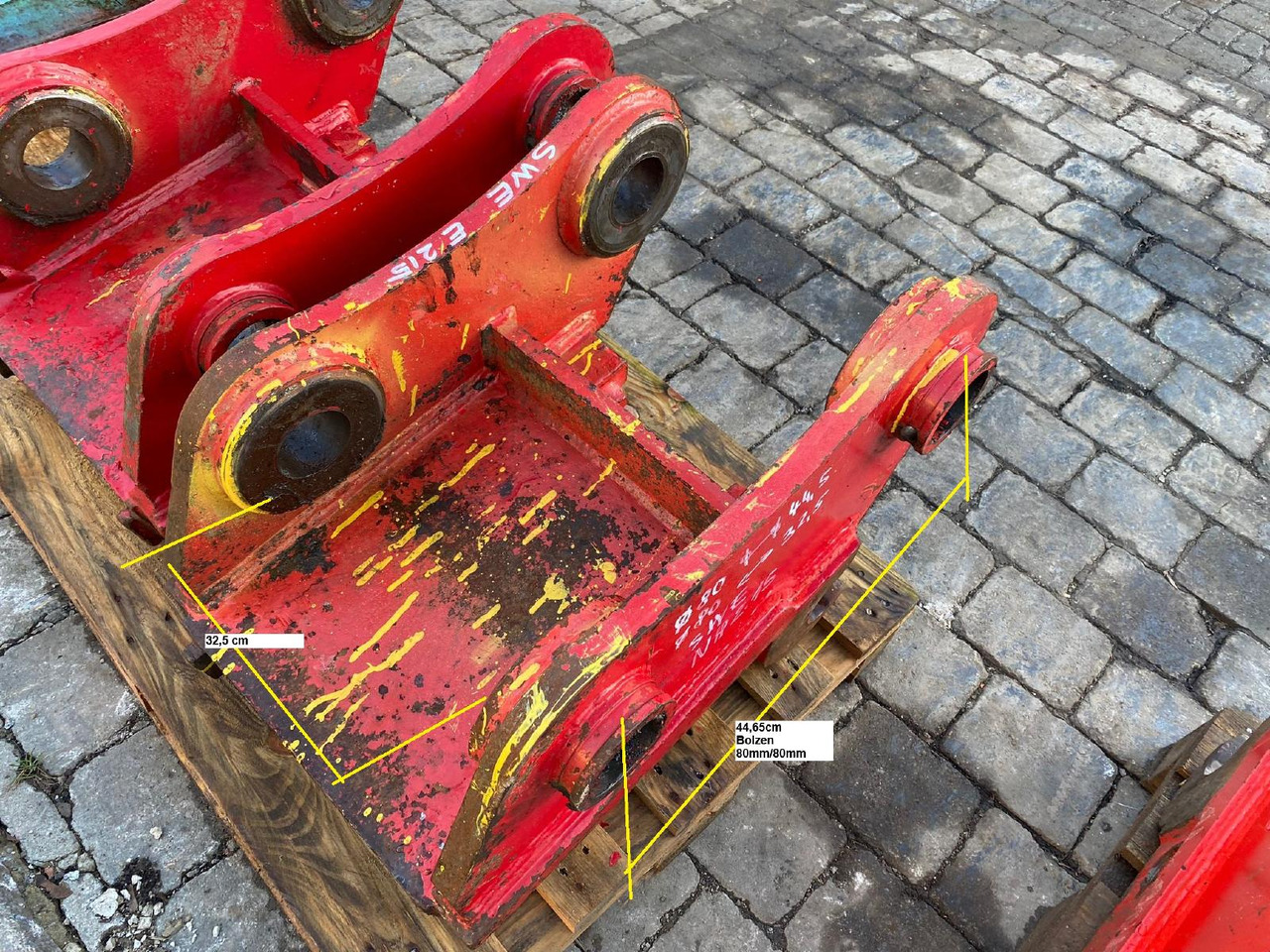 Lehnhof SW F aus New Holland E 215 - Quick coupler: picture 2 Lehnhof SW F aus New Holland E 215 - Quick coupler: picture 2