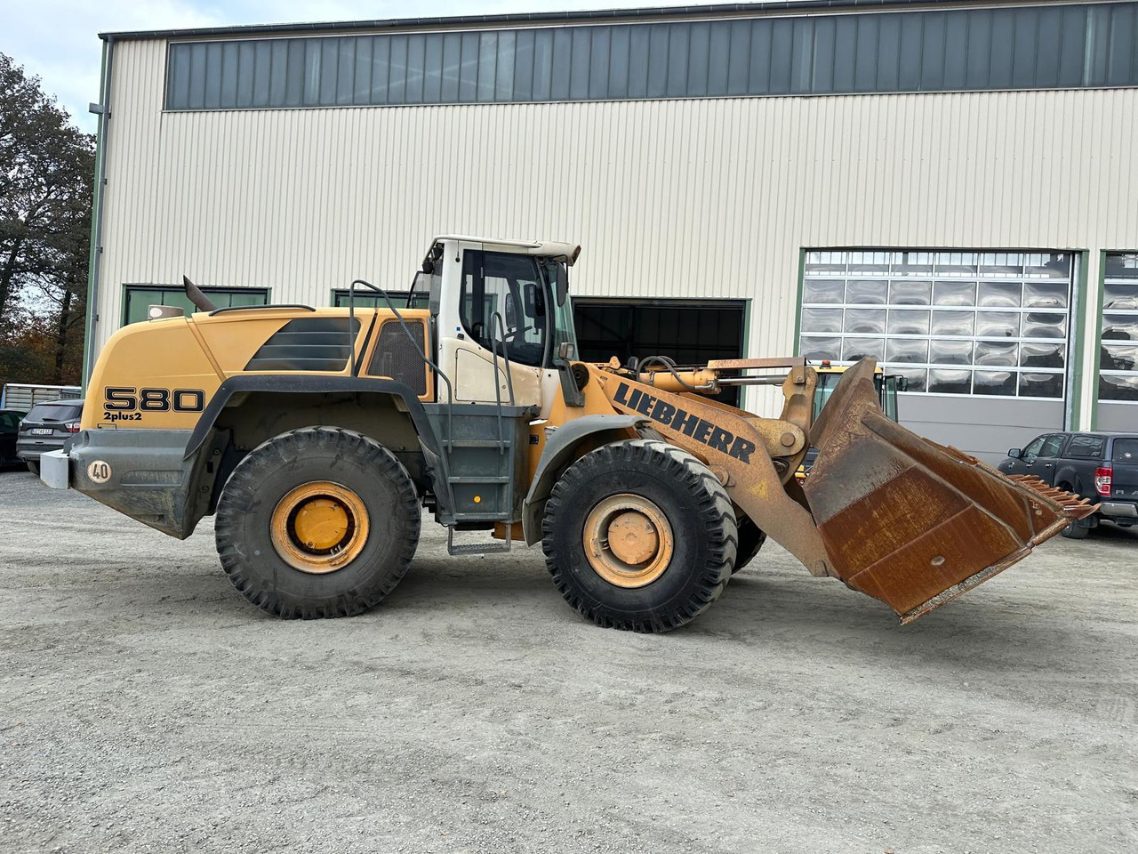 Liebherr L 580 2 plus 2 - Wheel loader: picture 3 Liebherr L 580 2 plus 2 - Wheel loader: picture 3