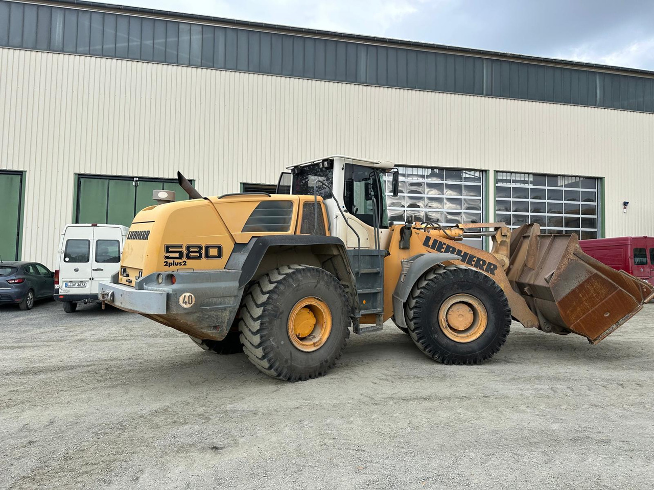 Liebherr L 580 2 plus 2 - Wheel loader: picture 2 Liebherr L 580 2 plus 2 - Wheel loader: picture 2