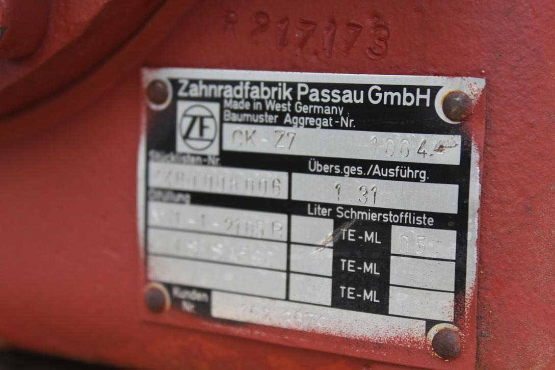 Moxy ZF CK Z7 - Gearbox for Construction machinery: picture 4 Moxy ZF CK Z7 - Gearbox for Construction machinery: picture 4