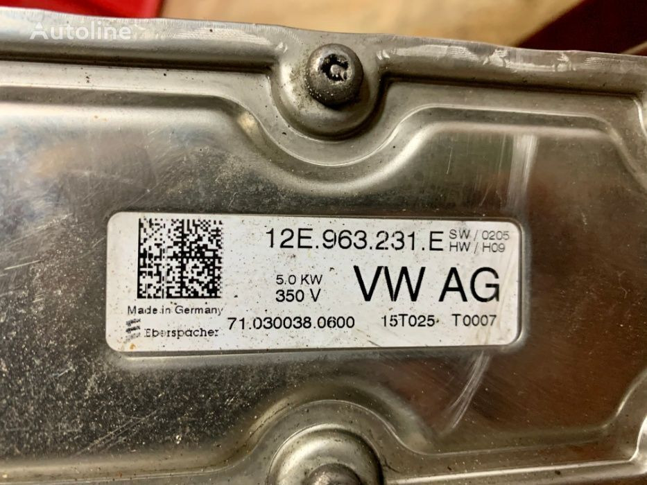 Wymiennik Ciepła Oryginał 12E.963.231B for Volkswagen GOLF VII, E-Golf automobile - Oil cooler for Car: picture 3 Wymiennik Ciepła Oryginał 12E.963.231B for Volkswagen GOLF VII, E-Golf automobile - Oil cooler for Car: picture 3