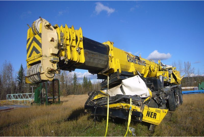 Liebherr LTM 1160-2 for parts - All terrain crane: picture 1 Liebherr LTM 1160-2 for parts - All terrain crane: picture 1