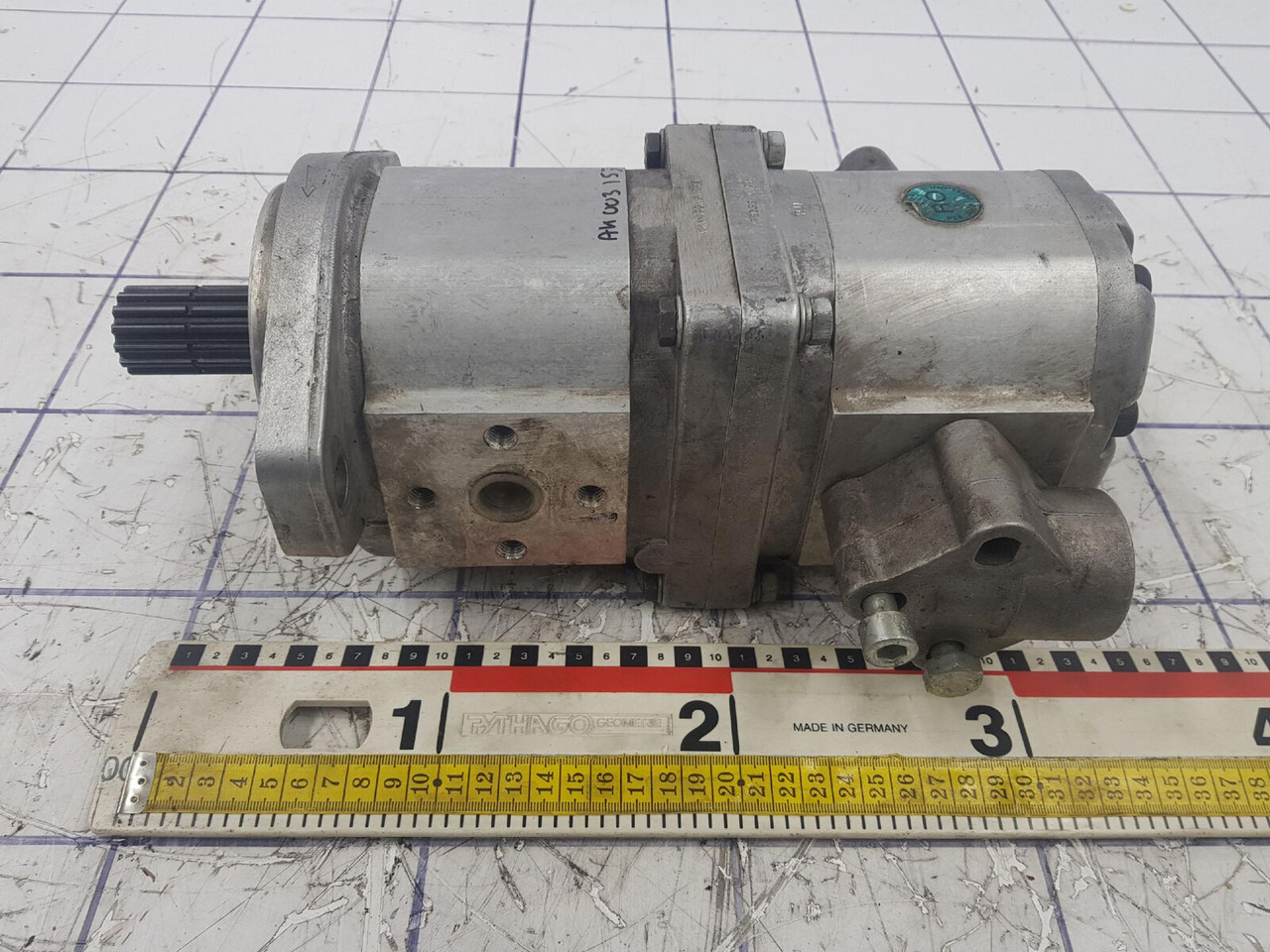 Marzocchi dual gear pump - Hydraulic pump for Mobile crane: picture 1 Marzocchi dual gear pump - Hydraulic pump for Mobile crane: picture 1