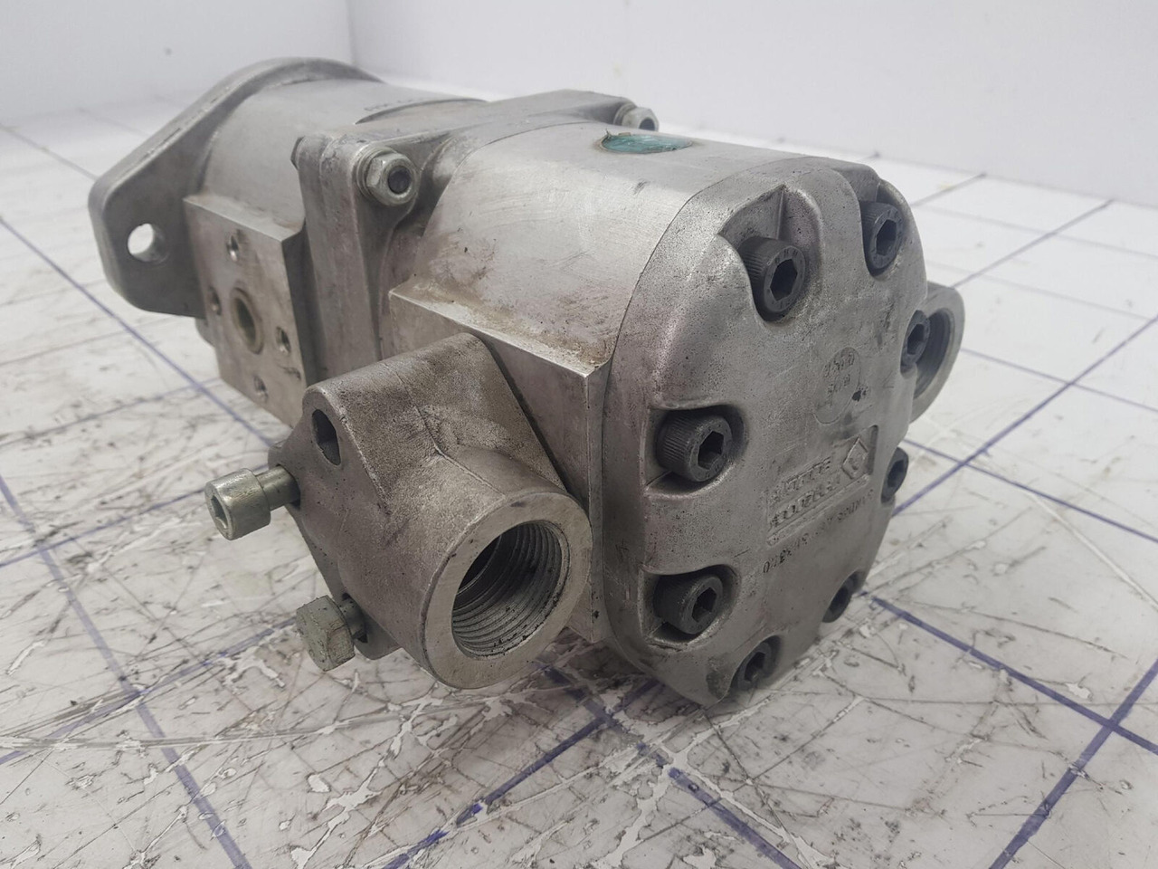 Marzocchi dual gear pump - Hydraulic pump for Mobile crane: picture 3 Marzocchi dual gear pump - Hydraulic pump for Mobile crane: picture 3