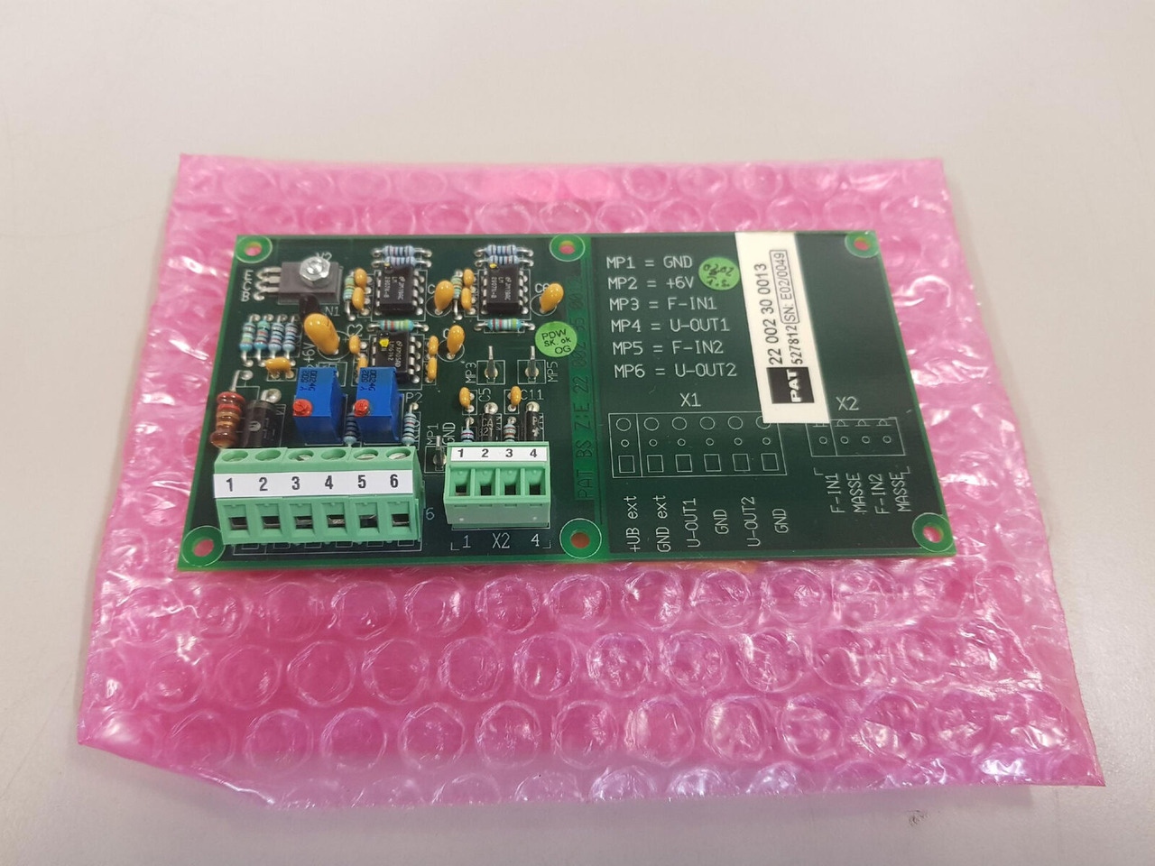 PAT Circuit board new - ECU for Mobile crane: picture 1 PAT Circuit board new - ECU for Mobile crane: picture 1