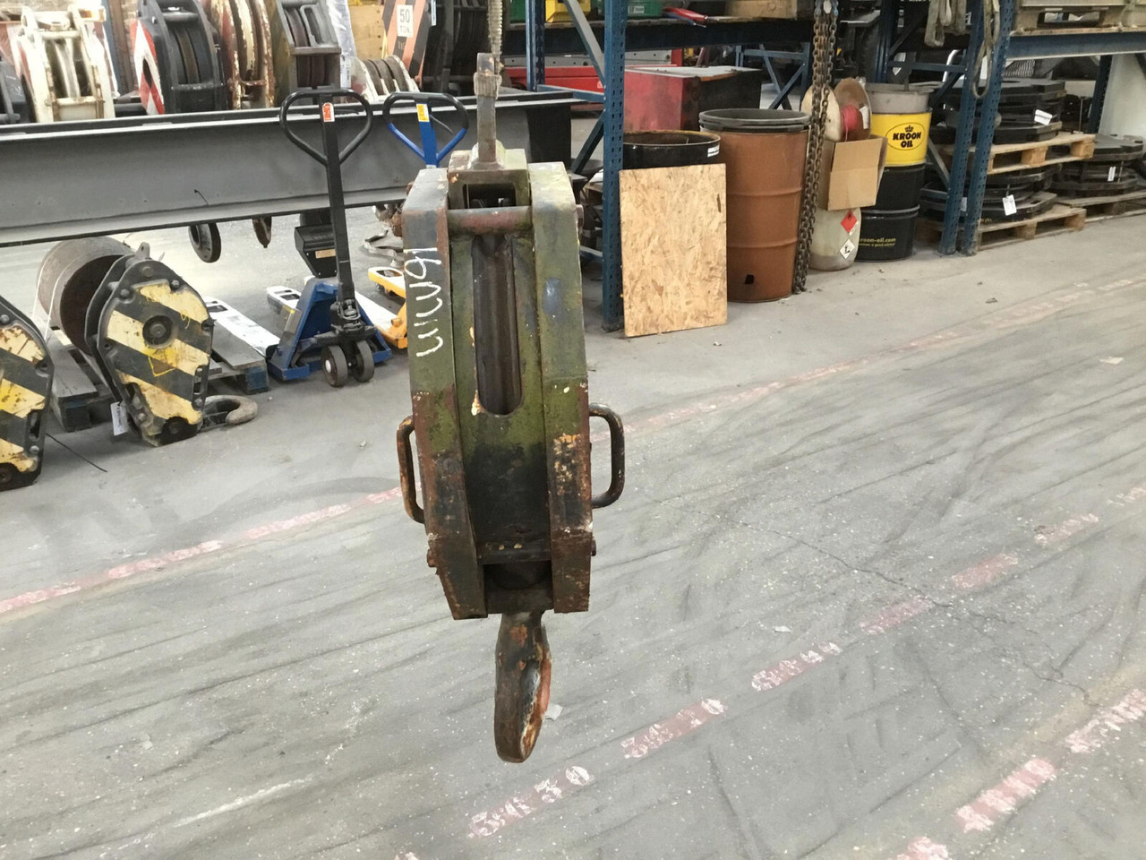 FAUN Hookblock 16mm 1 sheave 12.5t - Spare parts for Mobile crane: picture 2 FAUN Hookblock 16mm 1 sheave 12.5t - Spare parts for Mobile crane: picture 2