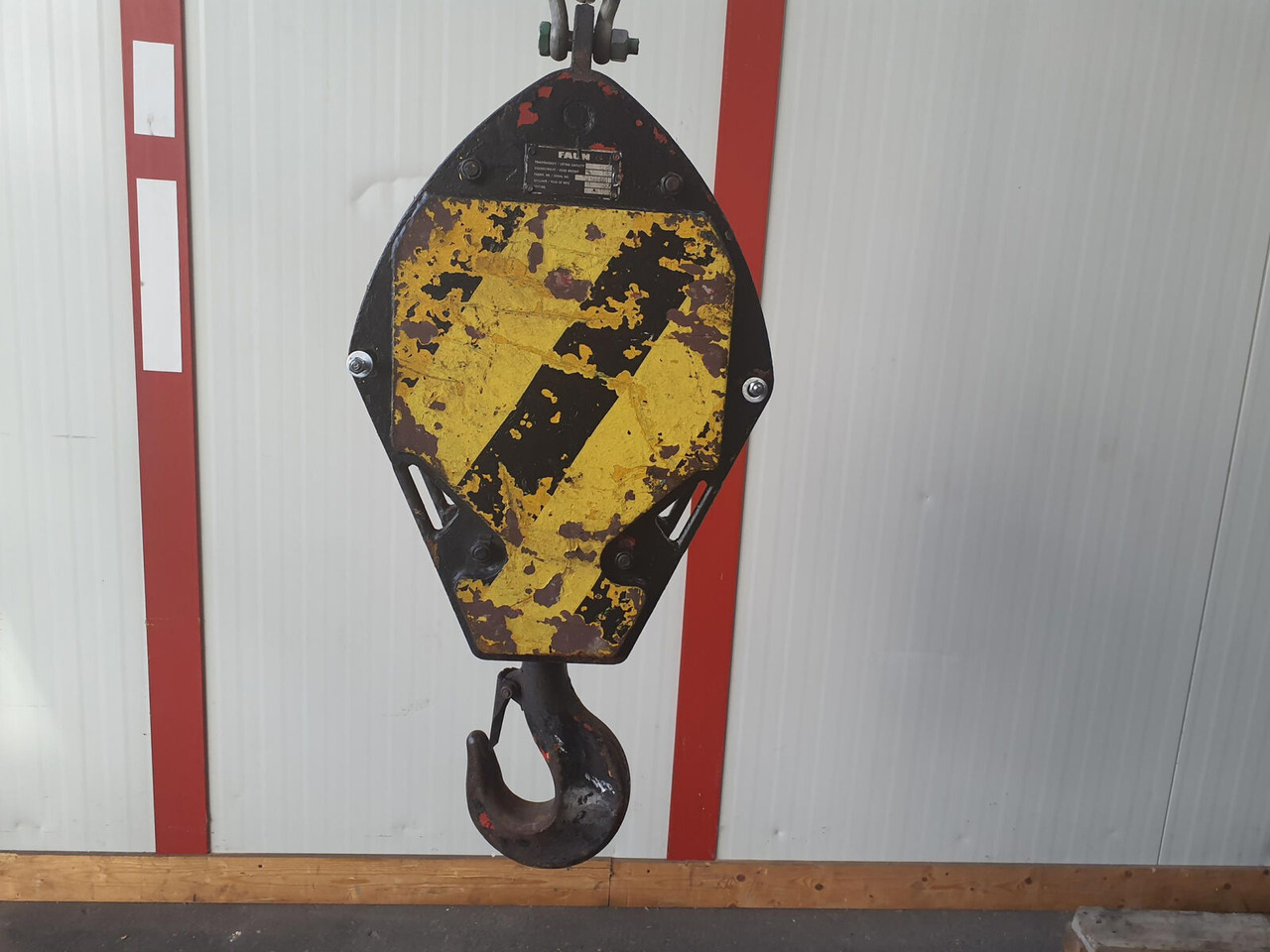 FAUN Hookblock 16mm 1 sheave 12,5t - Spare parts for Mobile crane: picture 2 FAUN Hookblock 16mm 1 sheave 12,5t - Spare parts for Mobile crane: picture 2