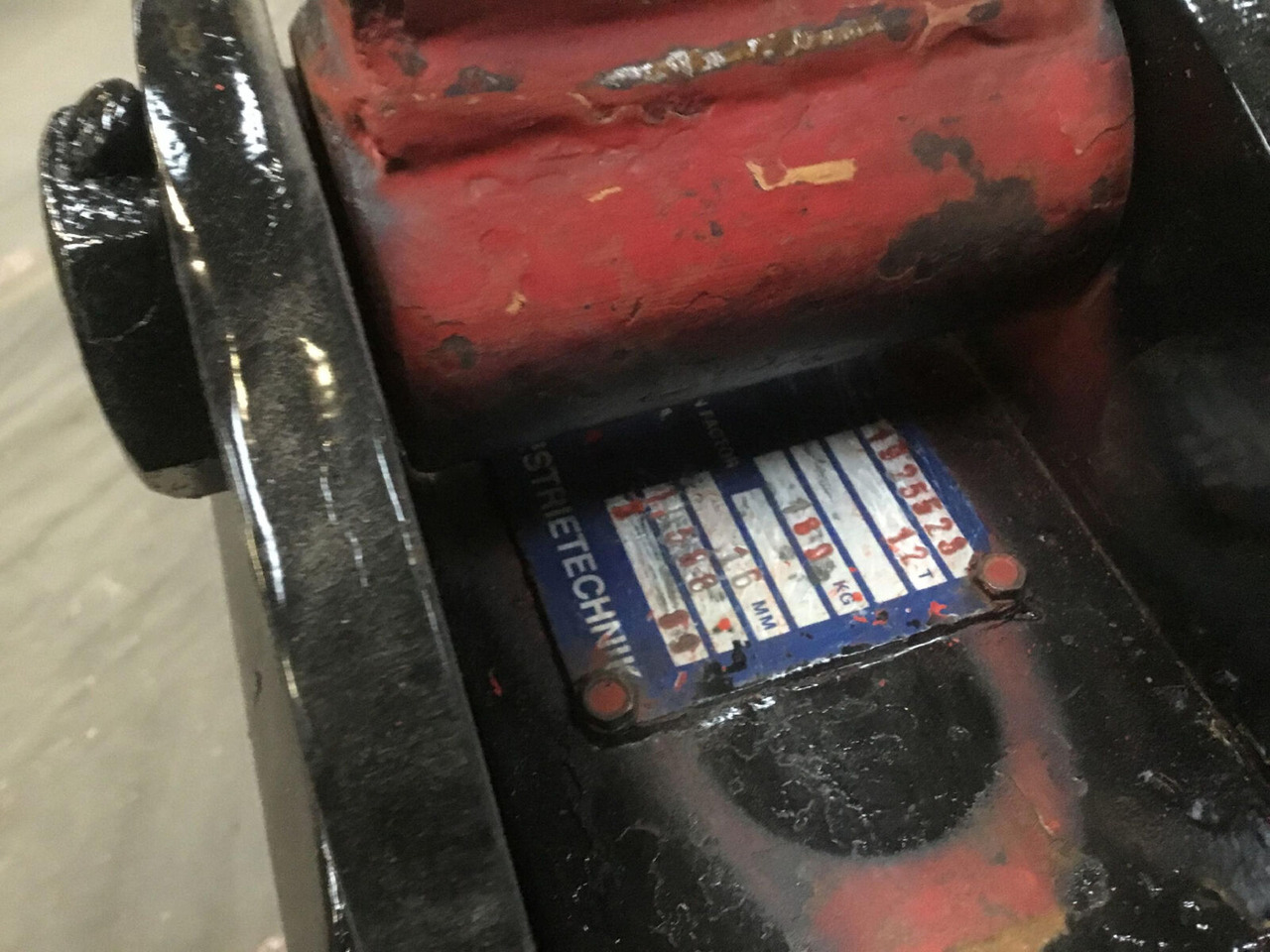 Krupp Hookblock 16mm 1 sheave 12t - Spare parts for Mobile crane: picture 5 Krupp Hookblock 16mm 1 sheave 12t - Spare parts for Mobile crane: picture 5