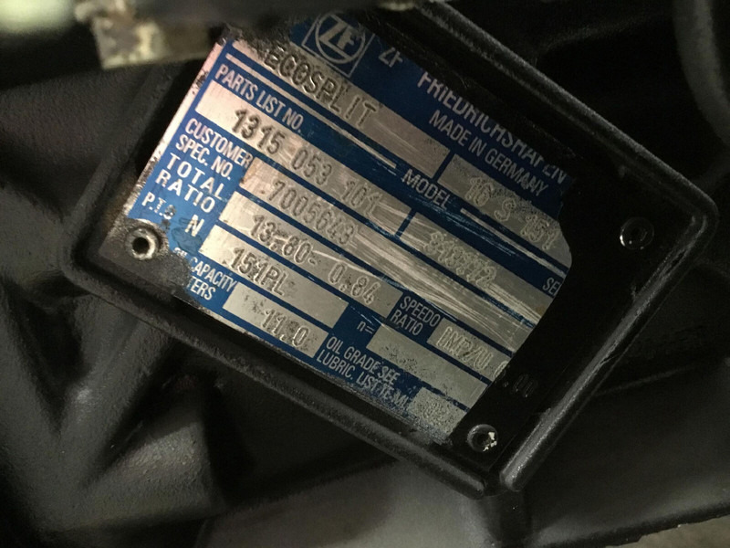 ZF ATF 60-4 gearbox EcoSplit 16-S-151 - Gearbox for Crane: picture 5 ZF ATF 60-4 gearbox EcoSplit 16-S-151 - Gearbox for Crane: picture 5
