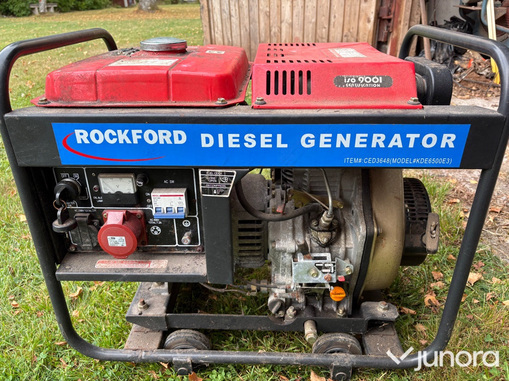 Elaggregat Rockford diesel generator - Generator set: picture 2 Elaggregat Rockford diesel generator - Generator set: picture 2