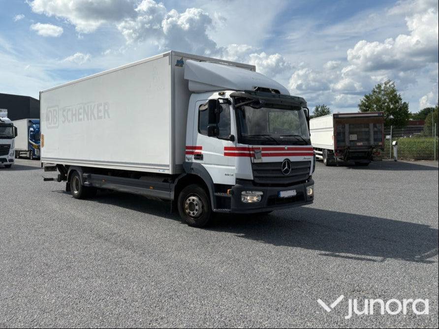 Box truck Lastbil - Mercedes Atego 1223: picture 1