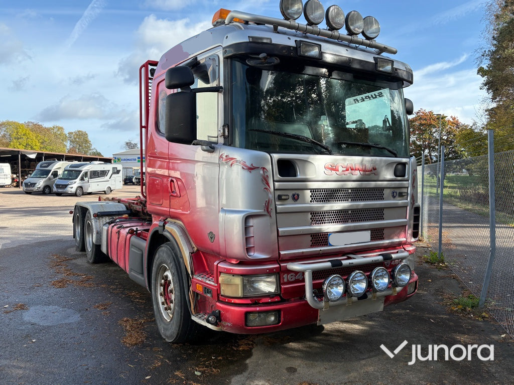 Lastbil - Scania 480 - Hook lift truck: picture 1 Lastbil - Scania 480 - Hook lift truck: picture 1