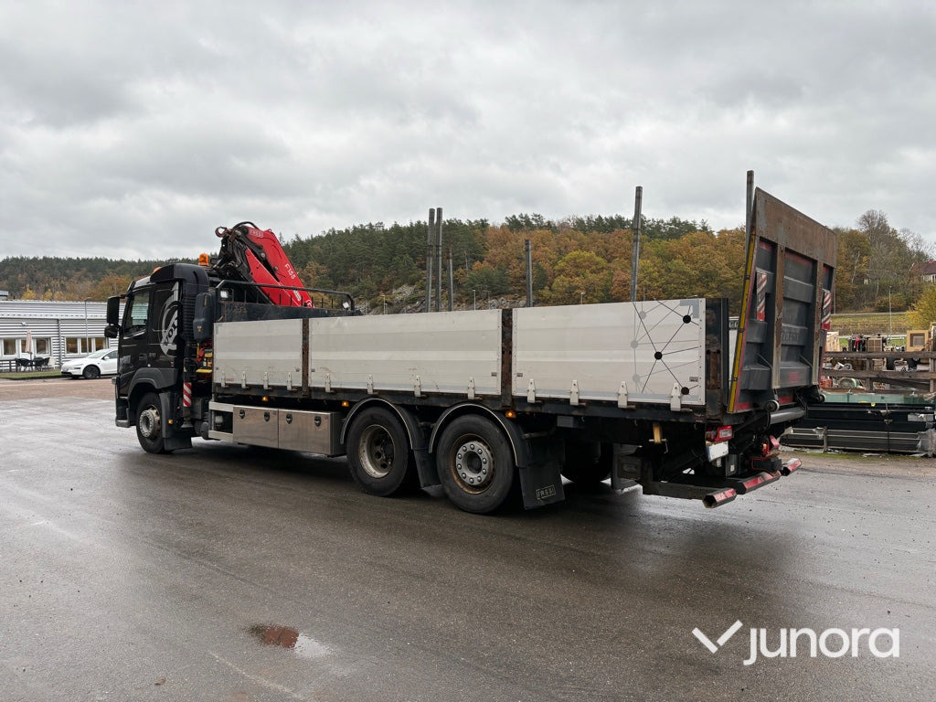 Lastbil med kran - Volvo FM 370 FASSI F155 - Dropside/ Flatbed truck, Crane truck: picture 5 Lastbil med kran - Volvo FM 370 FASSI F155 - Dropside/ Flatbed truck, Crane truck: picture 5