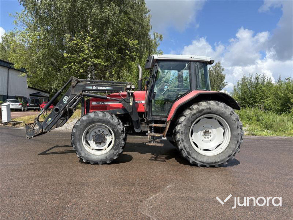 Massey Ferguson 6270 med Lastare - Farm tractor: picture 1 Massey Ferguson 6270 med Lastare - Farm tractor: picture 1