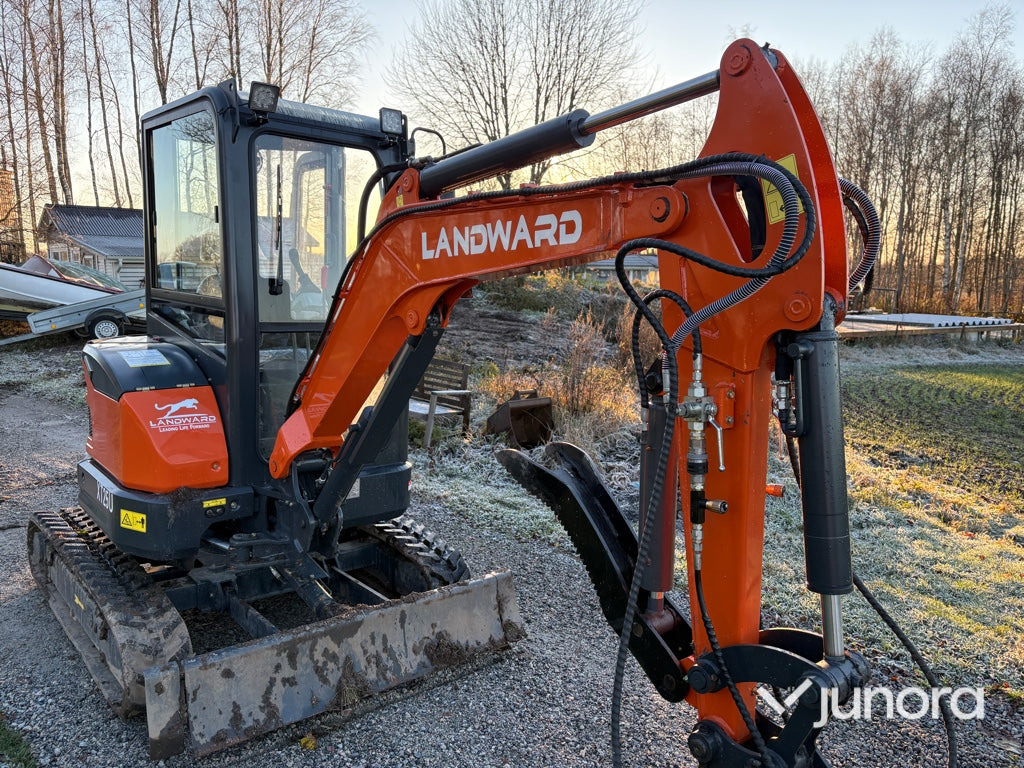 Minigrävare - Landward XT25U - Mini excavator: picture 2 Minigrävare - Landward XT25U - Mini excavator: picture 2