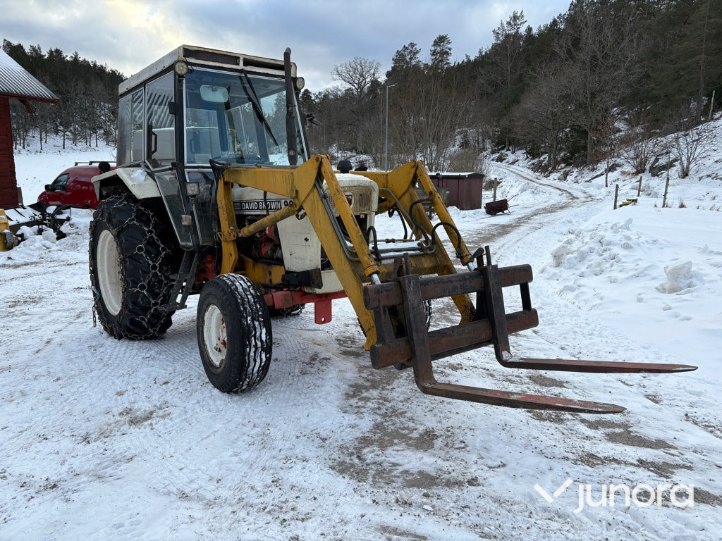 Traktor - David Brown 990 med lastare - Farm tractor: picture 4 Traktor - David Brown 990 med lastare - Farm tractor: picture 4