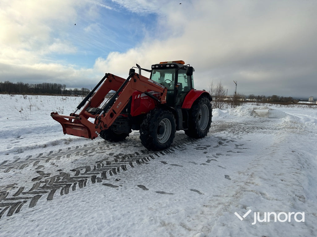 Traktor – Massey Ferguson 6490 med lastare - Farm tractor: picture 3 Traktor – Massey Ferguson 6490 med lastare - Farm tractor: picture 3