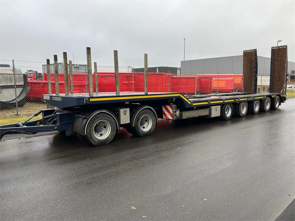 HRD 7 akslet - 84 ton blokvogn med ramper - Low loader trailer: picture 3 HRD 7 akslet - 84 ton blokvogn med ramper - Low loader trailer: picture 3