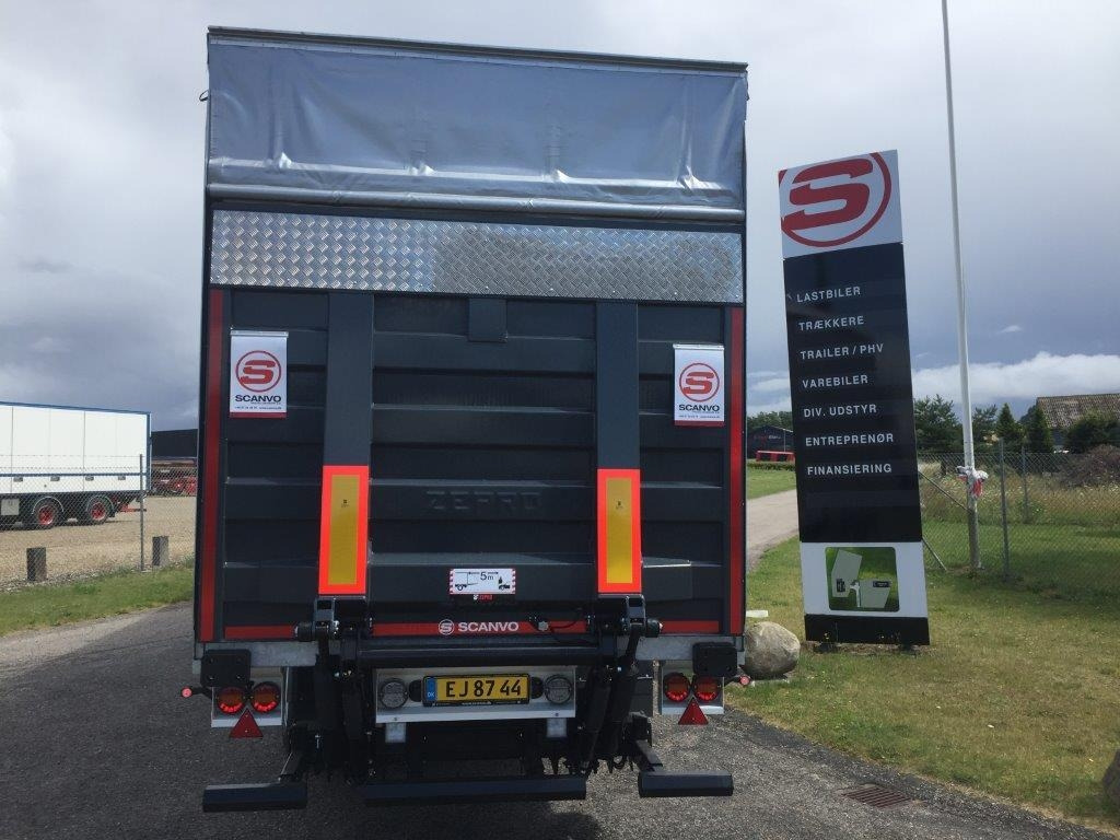 Hangler 12,5 mtr 2 akslet city lift - 30 pallers - Curtainsider semi-trailer: picture 4 Hangler 12,5 mtr 2 akslet city lift - 30 pallers - Curtainsider semi-trailer: picture 4