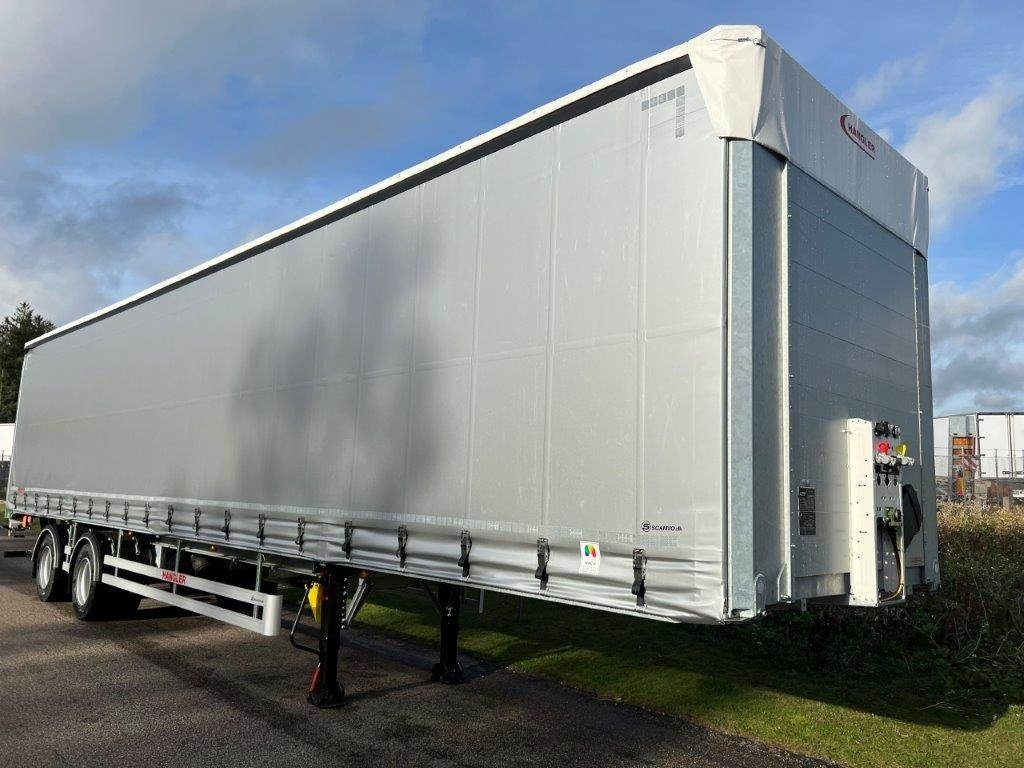 Hangler 13,6 mtr 2 akslet city lift - 33 pallers - Curtainsider semi-trailer: picture 5 Hangler 13,6 mtr 2 akslet city lift - 33 pallers - Curtainsider semi-trailer: picture 5