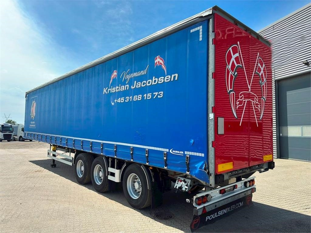 Hangler 3-aks gardintrailer hævetag + skydetag - Curtainsider semi-trailer: picture 4 Hangler 3-aks gardintrailer hævetag + skydetag - Curtainsider semi-trailer: picture 4