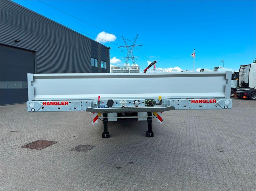 Low loader semi-trailer Hangler 4-aks 2-delt heldækkende rampe: picture 20