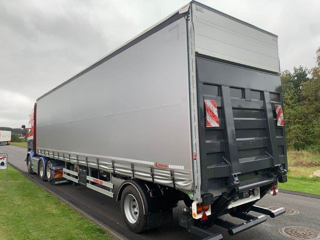 Hangler SES-H 250 RoadRunner RH 140 27-pallers - Gardintra - Curtainsider semi-trailer: picture 1 Hangler SES-H 250 RoadRunner RH 140 27-pallers - Gardintra - Curtainsider semi-trailer: picture 1
