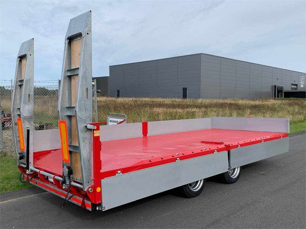 Hangler TPS-H 140 2 akslet kærre med ramper - Low loader trailer: picture 4 Hangler TPS-H 140 2 akslet kærre med ramper - Low loader trailer: picture 4