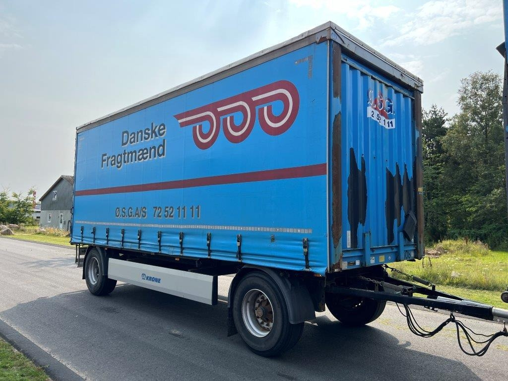 Krone AZP 18 ELN4 7,2 mtr gardinlad  - Curtainsider trailer: picture 5 Krone AZP 18 ELN4 7,2 mtr gardinlad  - Curtainsider trailer: picture 5