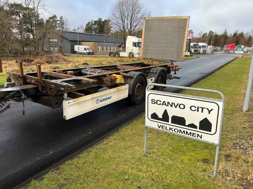 Krone ZZW 18 EL containerlåse - zepro lift - Container transporter/ Swap body trailer: picture 1 Krone ZZW 18 EL containerlåse - zepro lift - Container transporter/ Swap body trailer: picture 1
