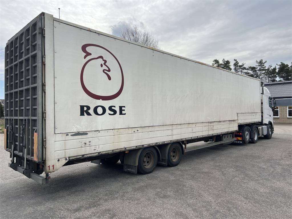 Leci 13,6 mtr. box læsserampe - Autotransporter semi-trailer: picture 2 Leci 13,6 mtr. box læsserampe - Autotransporter semi-trailer: picture 2