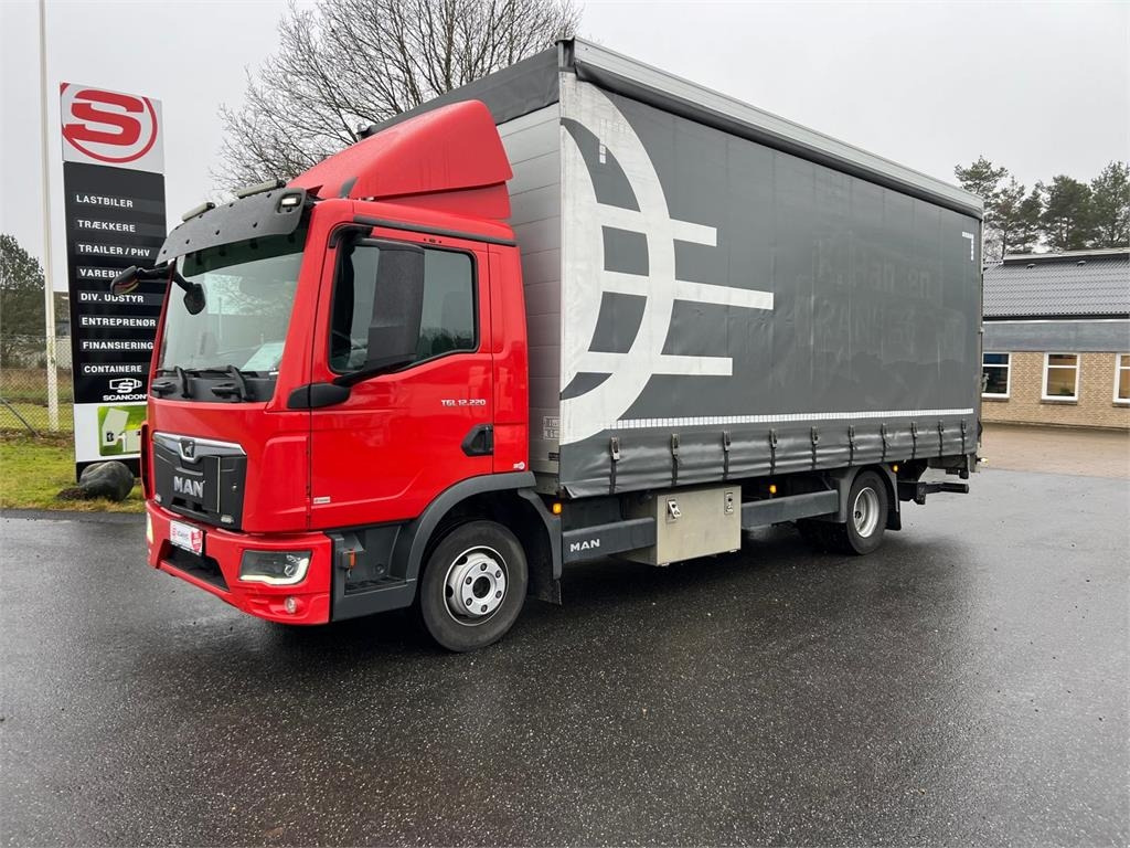 MAN TGL 12-220 BL - Curtain side truck: picture 1 MAN TGL 12-220 BL - Curtain side truck: picture 1