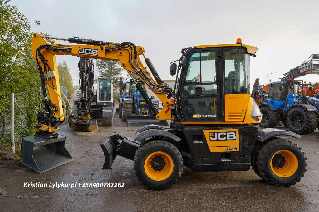 JCB 110W Hydradig PYÖRITTÄJÄLLÄ  - Wheel excavator: picture 1 JCB 110W Hydradig PYÖRITTÄJÄLLÄ  - Wheel excavator: picture 1