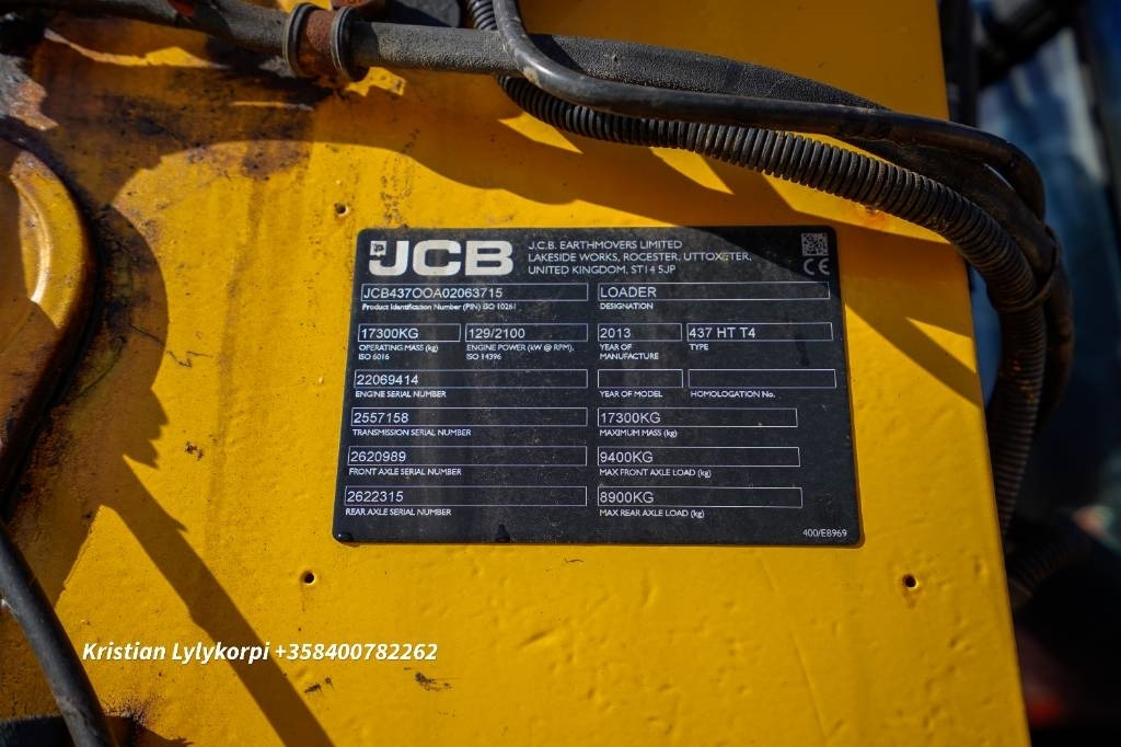 Wheel loader JCB 437HT: picture 19