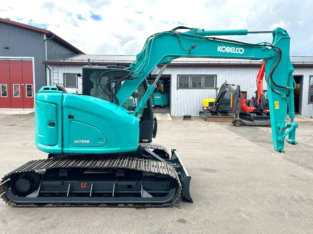 Kobelco SK75SRL-7 -SUOALUSTA- - Mini excavator: picture 5 Kobelco SK75SRL-7 -SUOALUSTA- - Mini excavator: picture 5