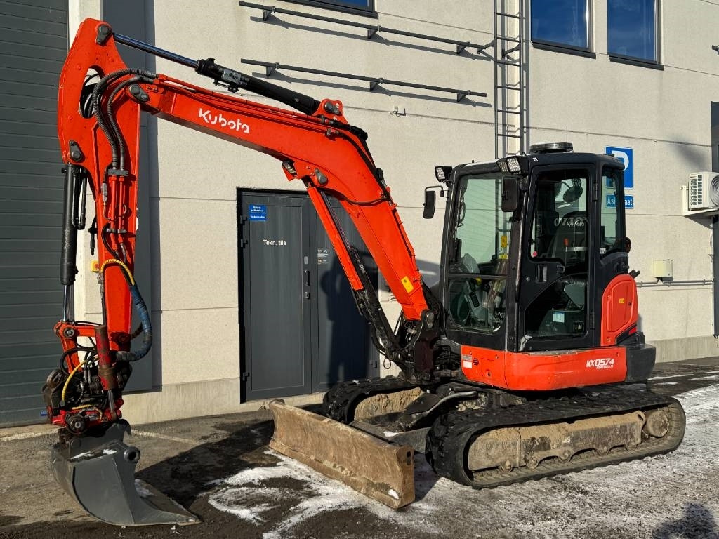 Kubota KX057-4 Pyörittäjällä - Mini excavator: picture 2 Kubota KX057-4 Pyörittäjällä - Mini excavator: picture 2
